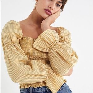 UO Gingham Top